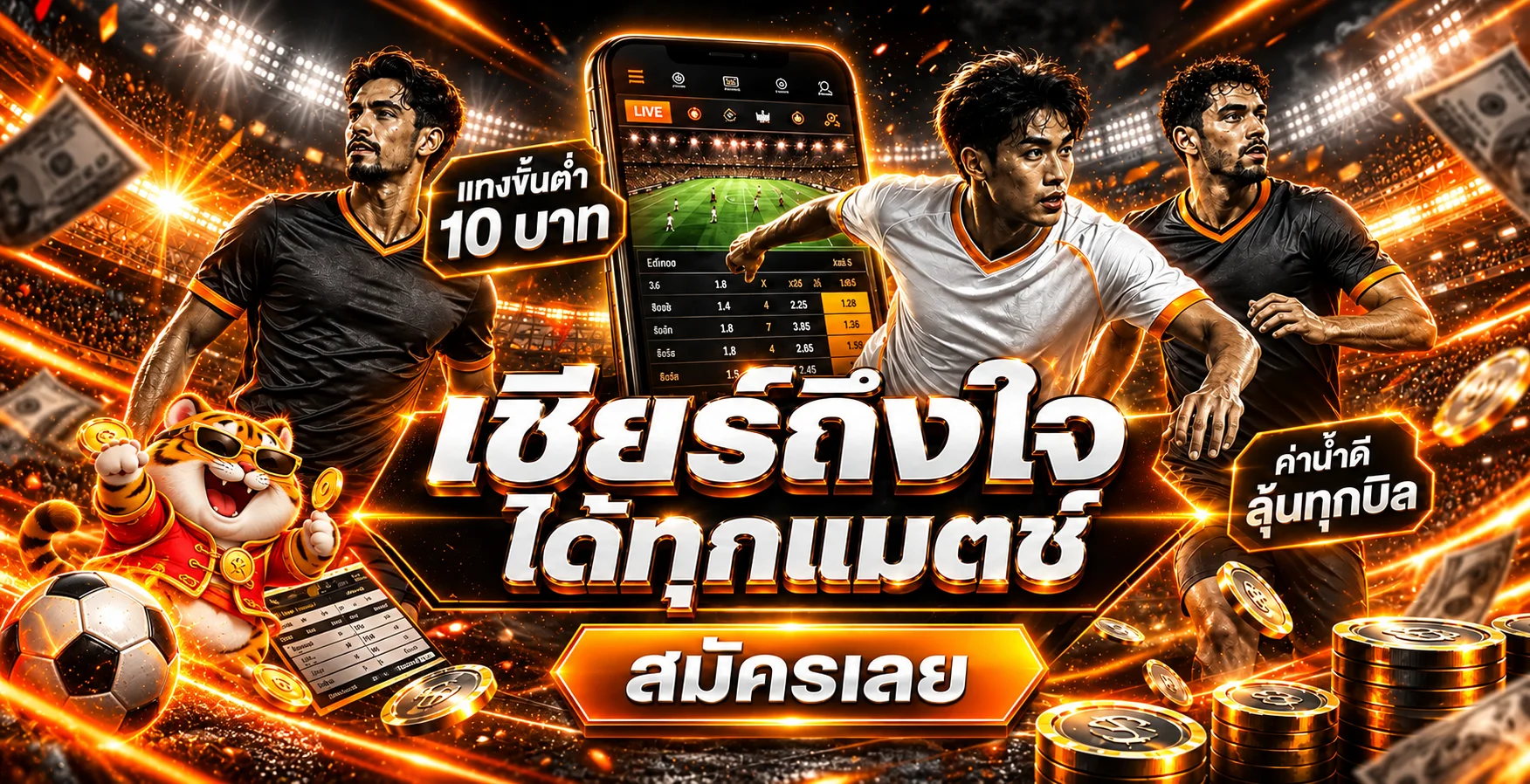 แบนเนอร์กีฬาและผลบอลสด KT55